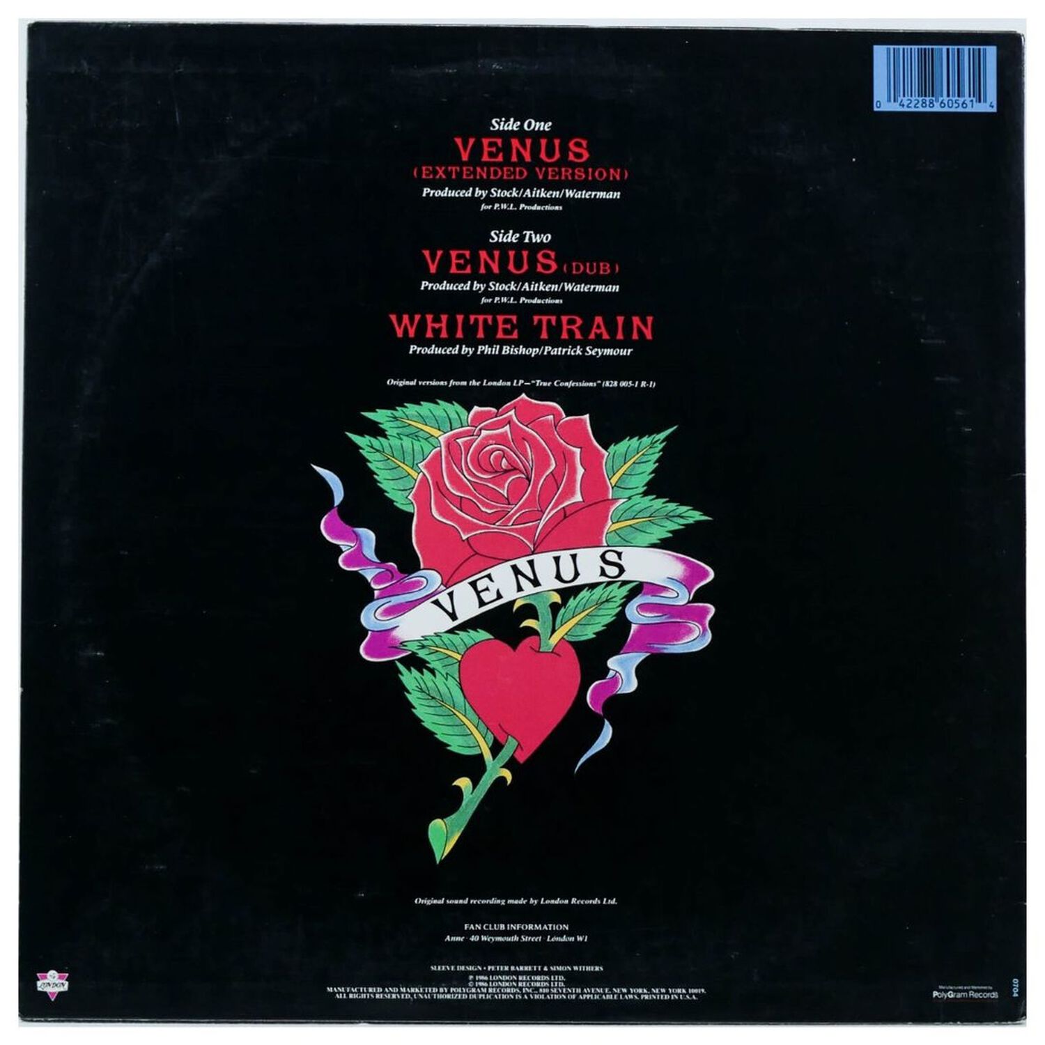 Bananarama - Venus | 12" Maxi Single Usado image number 1.0