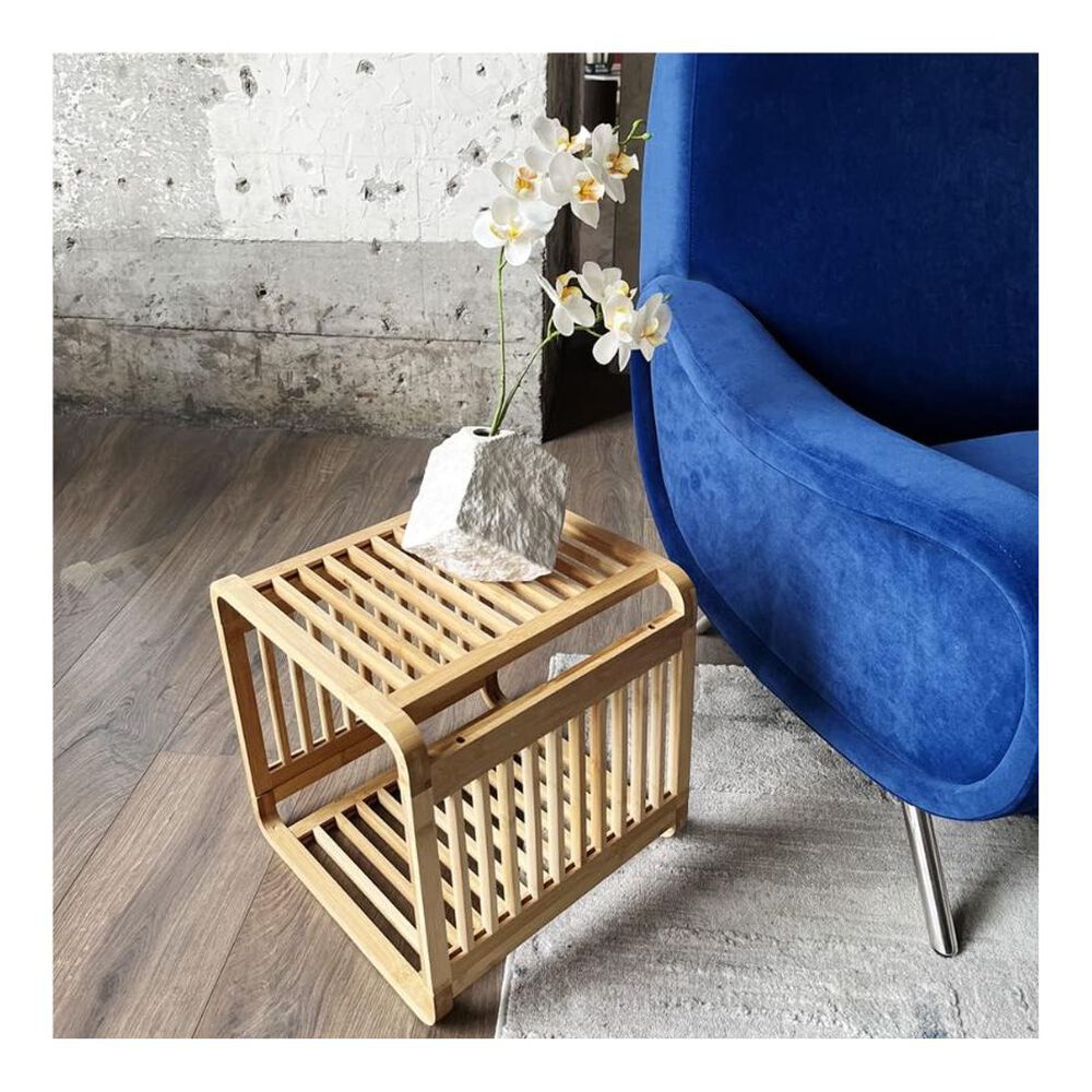 Soporte De Madera Para Plantas Mesita De Noche image number 3.0