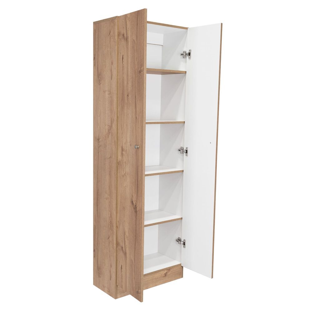 Closet 2 Puertas 5 Repisas Fm-010c Caf&eacute; Claro image number 3.0