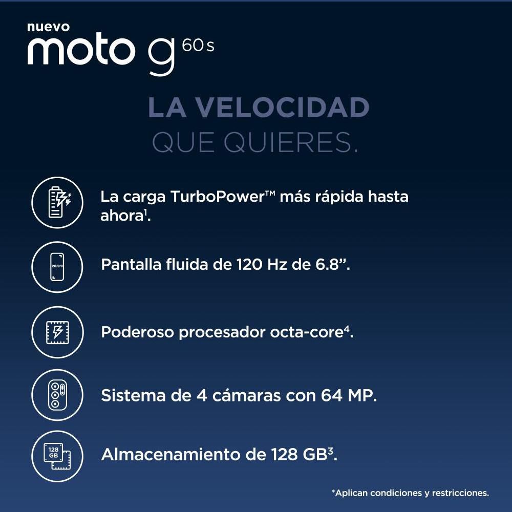 Smartphone Motorola Moto G60S / 128 GB / Liberado image number 2.0