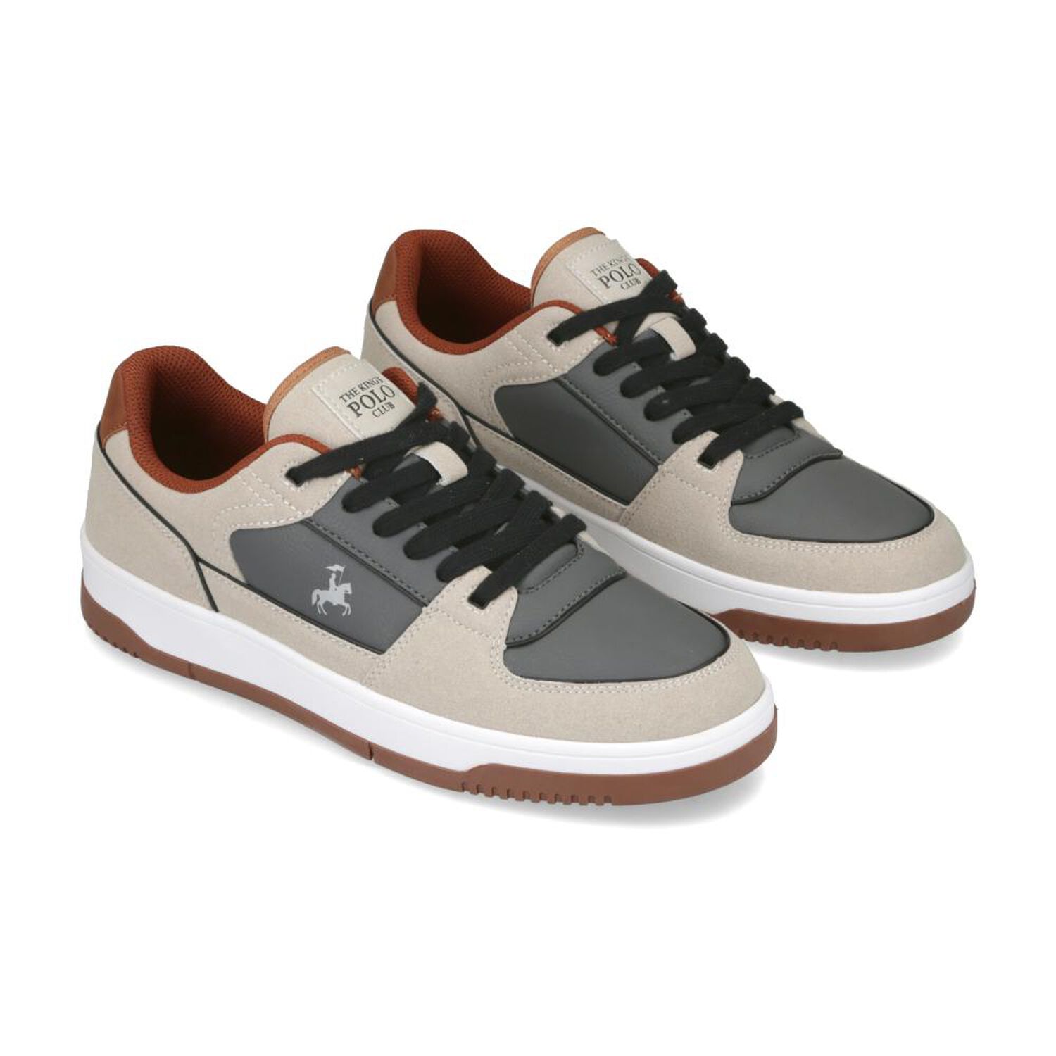 Zapatilla Urbana Hombre The King's Polo Club Grey image number 1.0