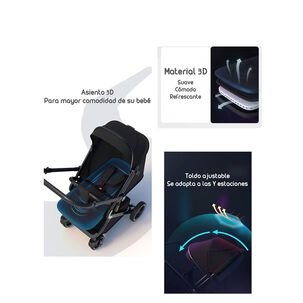 Coche De Paseo Reversible Multiposiciones Lubabycas Mickey