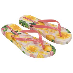 Sandalia Mujer Rosa/amarillo Arte Ad Ipanema