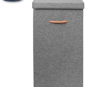Caja Organizadora Canasto Ropa 78 Litros Plegable Tela Cesta