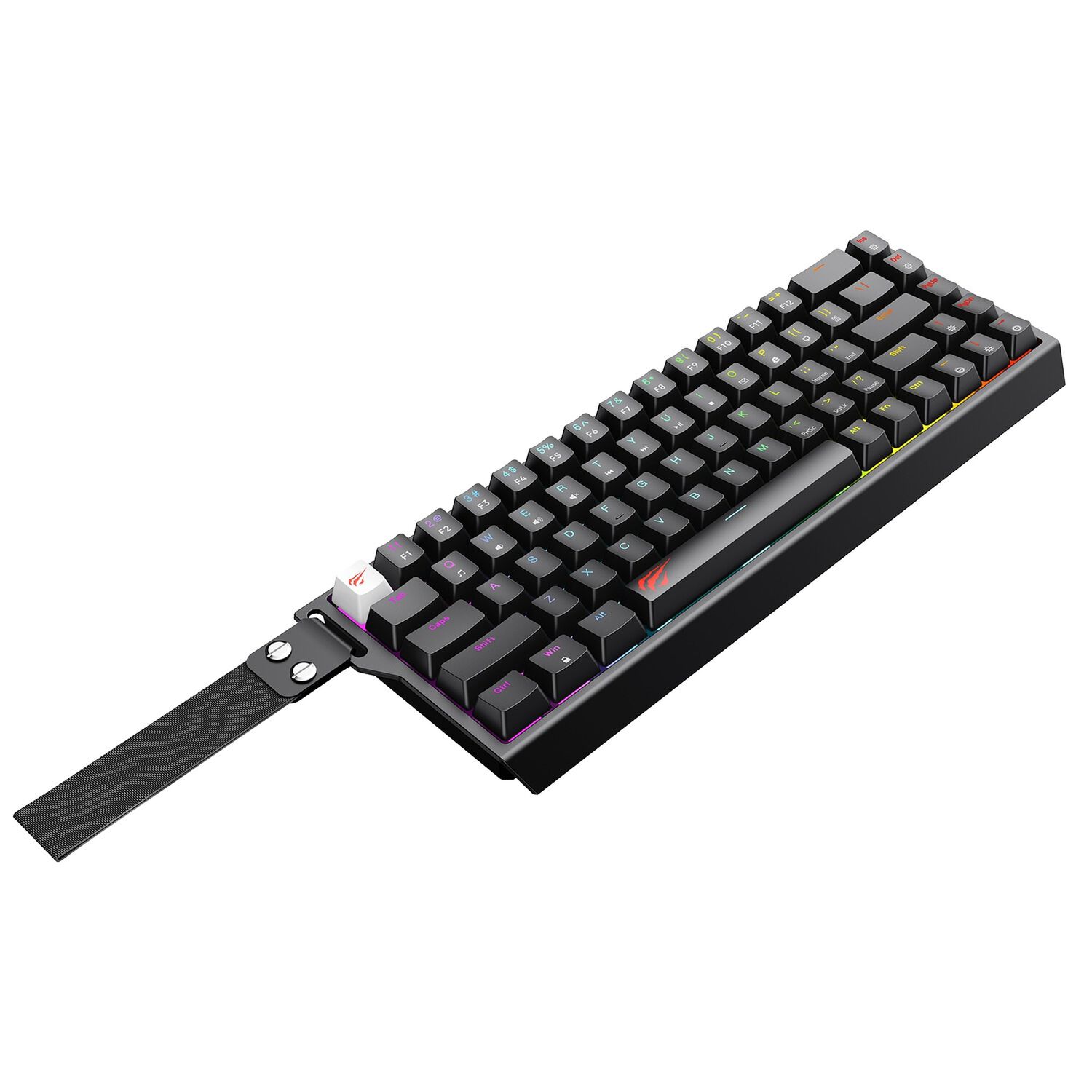 Teclado Mec&aacute;nico Gamer Compacto Rgb Kb922lb Negro Havit image number 2.0