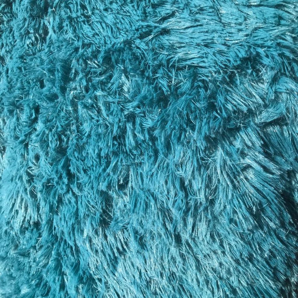 Cubrecama Peludo 2 Plazas - Turquesa image number 2.0