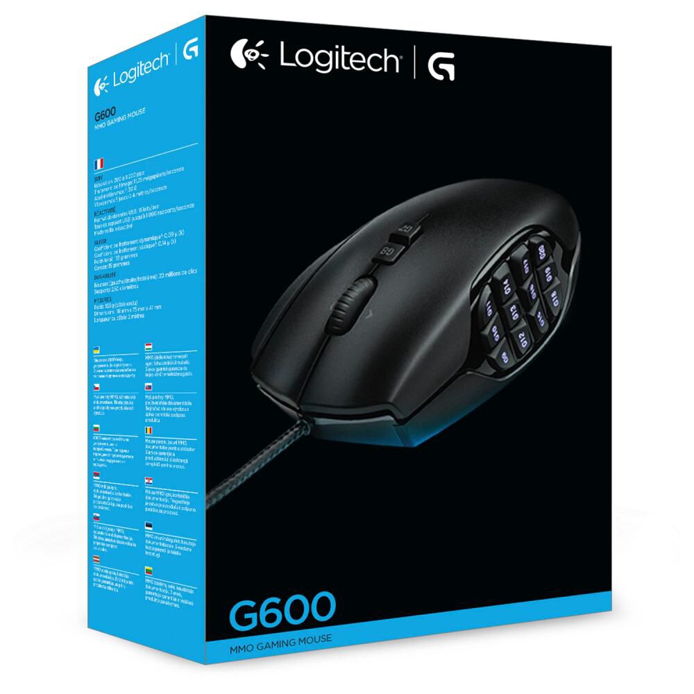 Mouse Gamer Logitech G600 - image number 2.0
