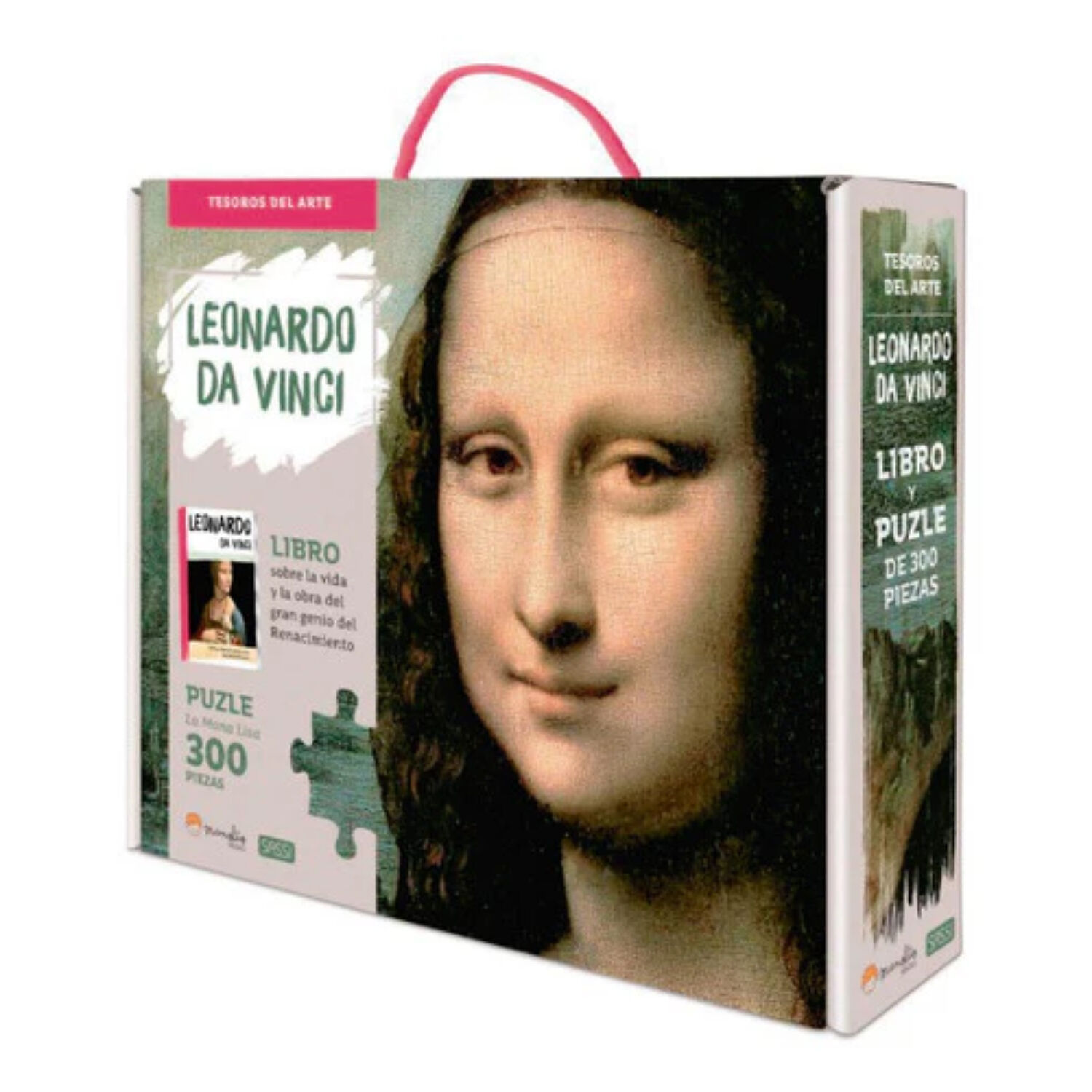 Libro Y Puzzle Leonardo Da Vinci- La Monna Lisa image number 0.0