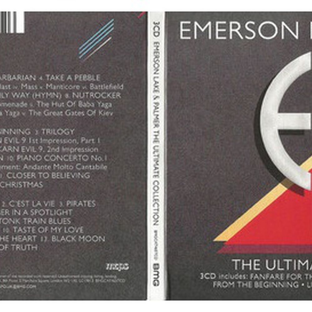 Emerson, Lake & Palmer - The Ultimate Collection (3cd)(digipack) | Cd image number 1.0