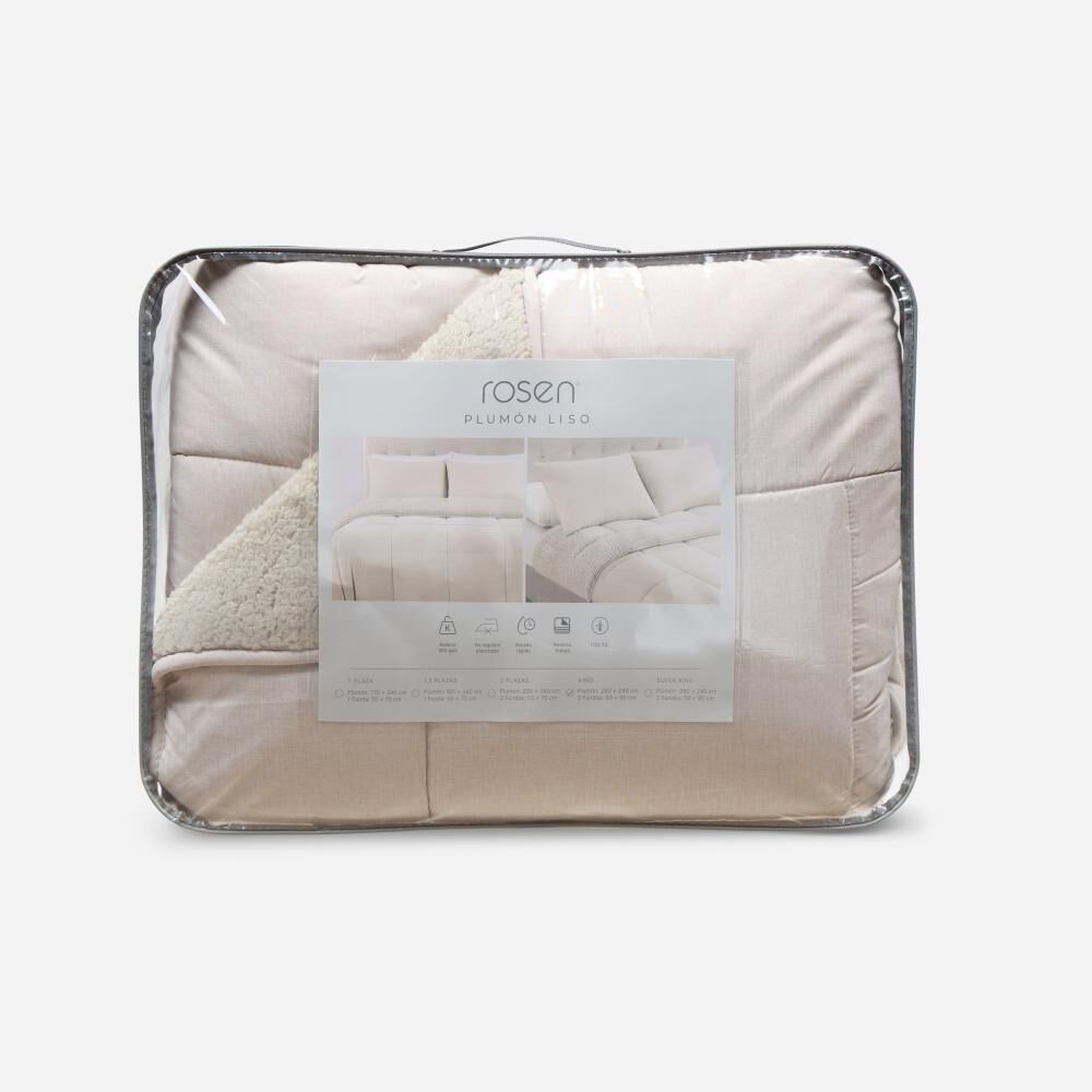 Plum&oacute;n Sherpa Rosen Sherpa Liso / King image number 2.0
