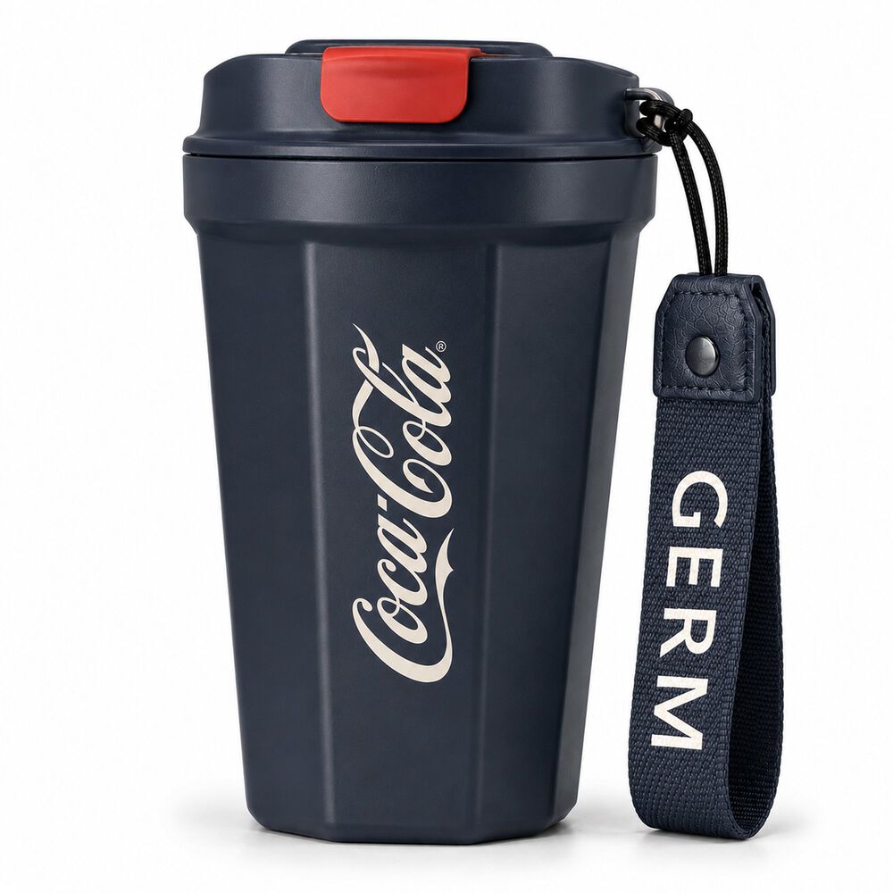 Vaso Termico Mug Germ Coca-cola Acero Inoxidable 390ml Navy image number 0.0