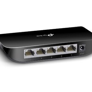 Switch Tp-link Tl-sg1005d 5 Puertos Gigabit, Auto Mdi/mdix, Compacto, Plug&play, Fanless, No Adminis