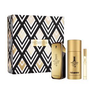Set De Perfumería 1 Million Paco Rabanne / Eau De Toilette / 100 Ml + Desodorante 150 Ml + Megaspritzer 10 Ml