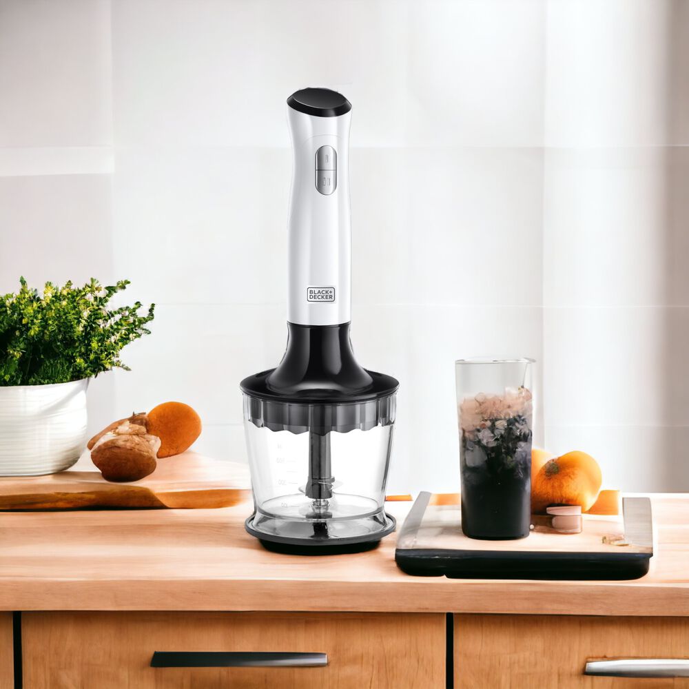 Batidora De Inmersion 3 En 1 Black + Decker 700w Hb24710-cl image number 0.0