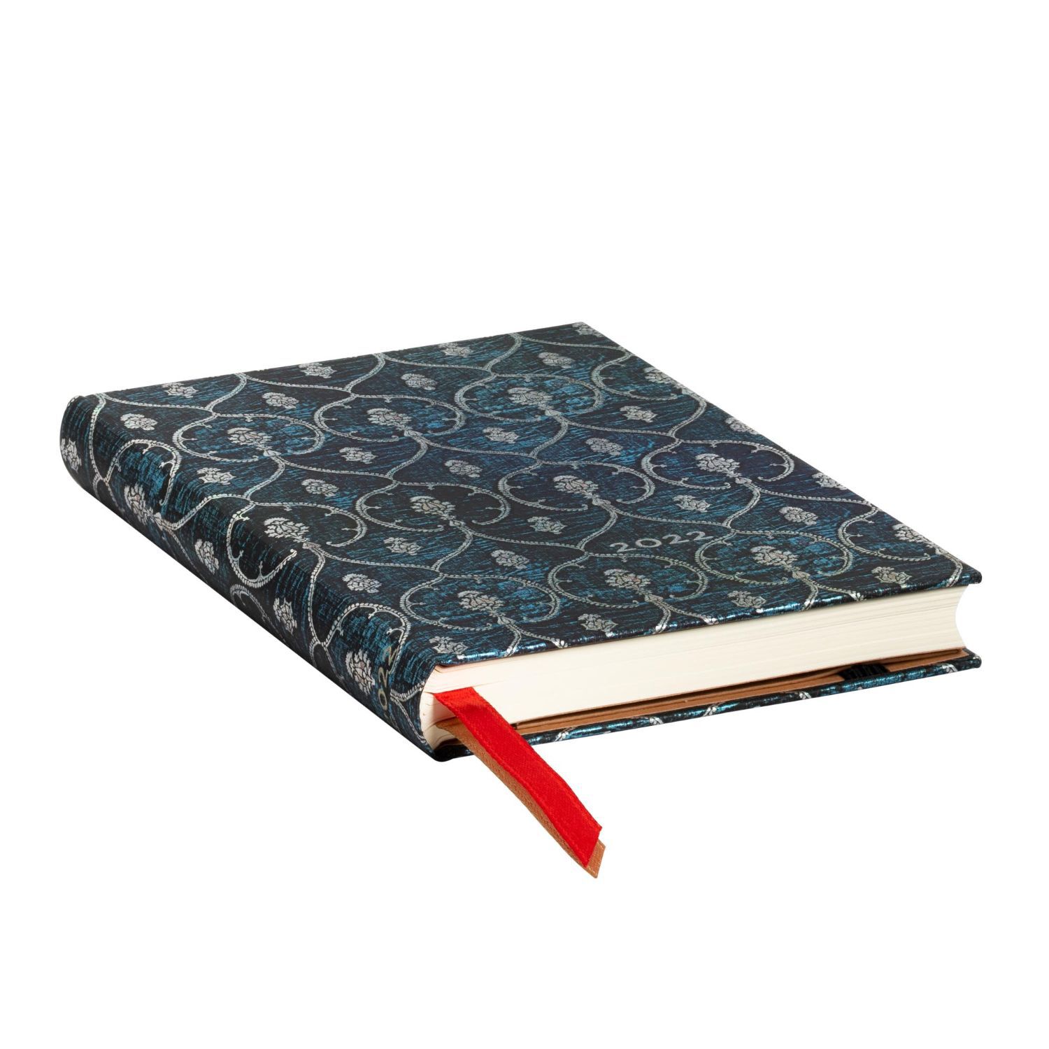 Agenda 2022 Blue Velvet Mini Tapa Dura Semana Vista Horizon image number 1.0