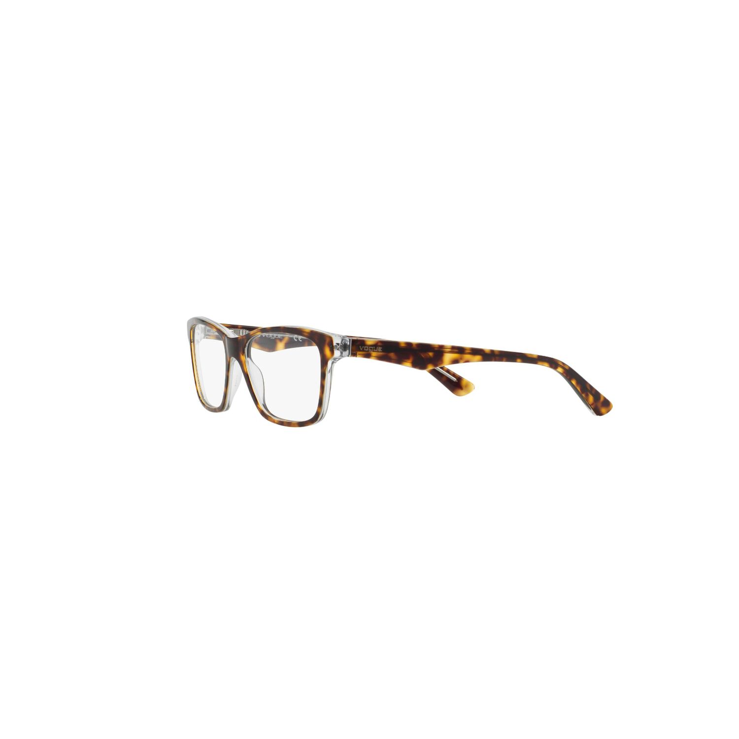Lentes &Oacute;pticos Top Havana/transparent Vogue Eyewear image number 2.0