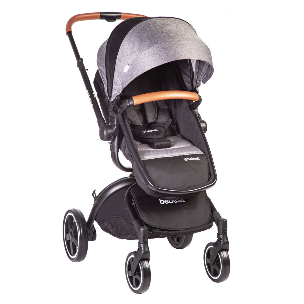 Coche Travel System Deluxe 360 Sx Gris image number 1.0