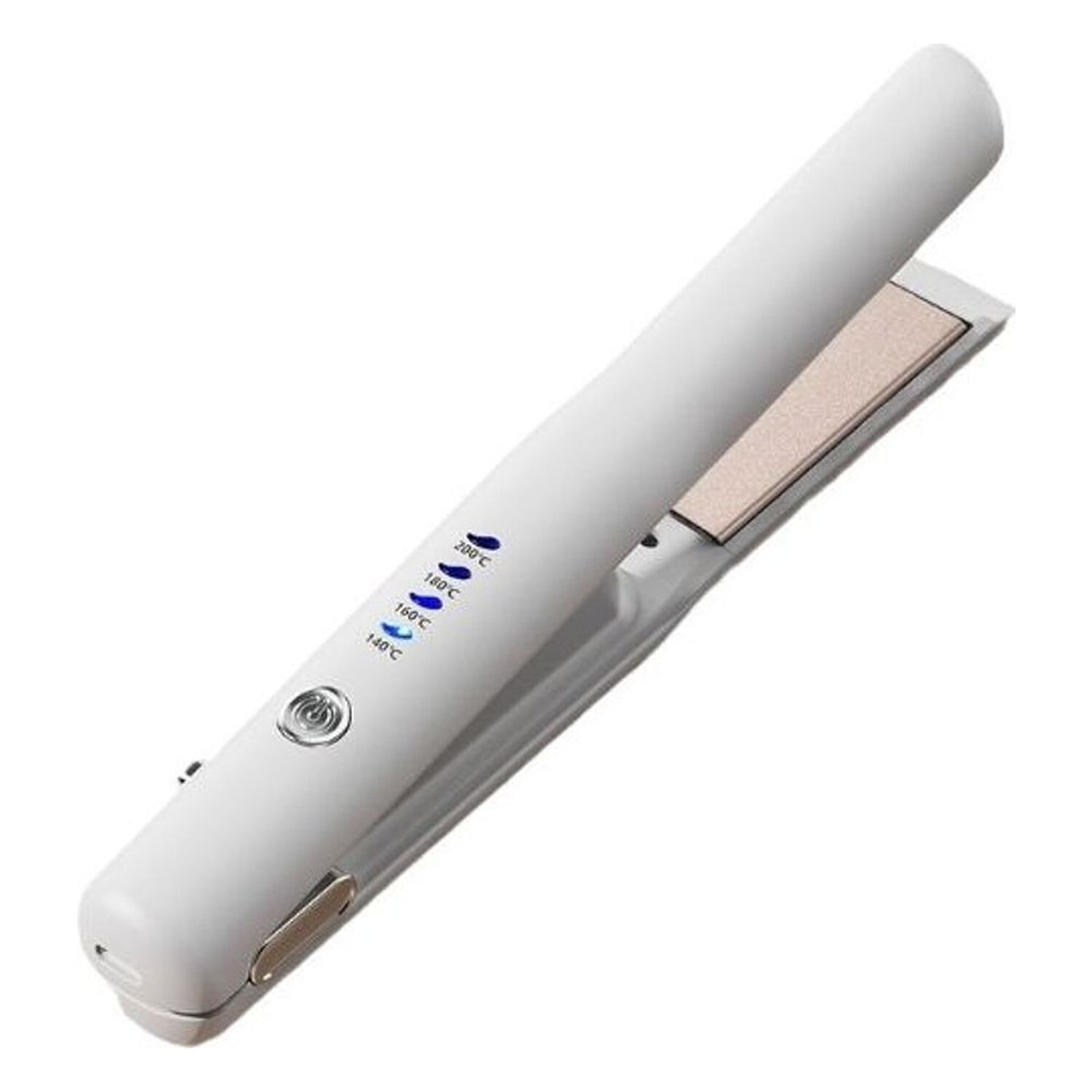 Plancha Alisadora Rizadora Inal&aacute;mbrica Mini Recargable Usb Cer&aacute;mica 2 En 1 image number 0.0