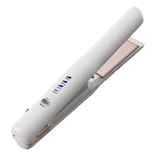 Plancha Alisadora Rizadora Inal&aacute;mbrica Mini Recargable Usb Cer&aacute;mica 2 En 1