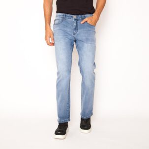 Jeans Tiro Medio Straight Hombre Ellus