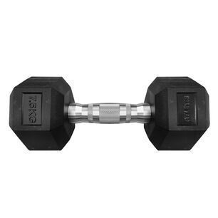 Mancuerna Hexagonal 7.5 Kg Negro