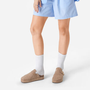 Zueco Vintage Confort Con Hebilla Mujer Weide Qiu359