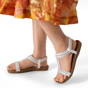 Sandalia Casual Plana Pedrer&iacute;a Mujer Weide Jn721