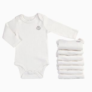 Pack De 8 Bodys Manga Larga 9-12m