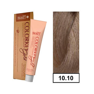 Colorkey Gold - Tintura Permanente Efecto 3d Pigment 60gr + Oxidante - 1010 Ceniza Extra Aclarante
