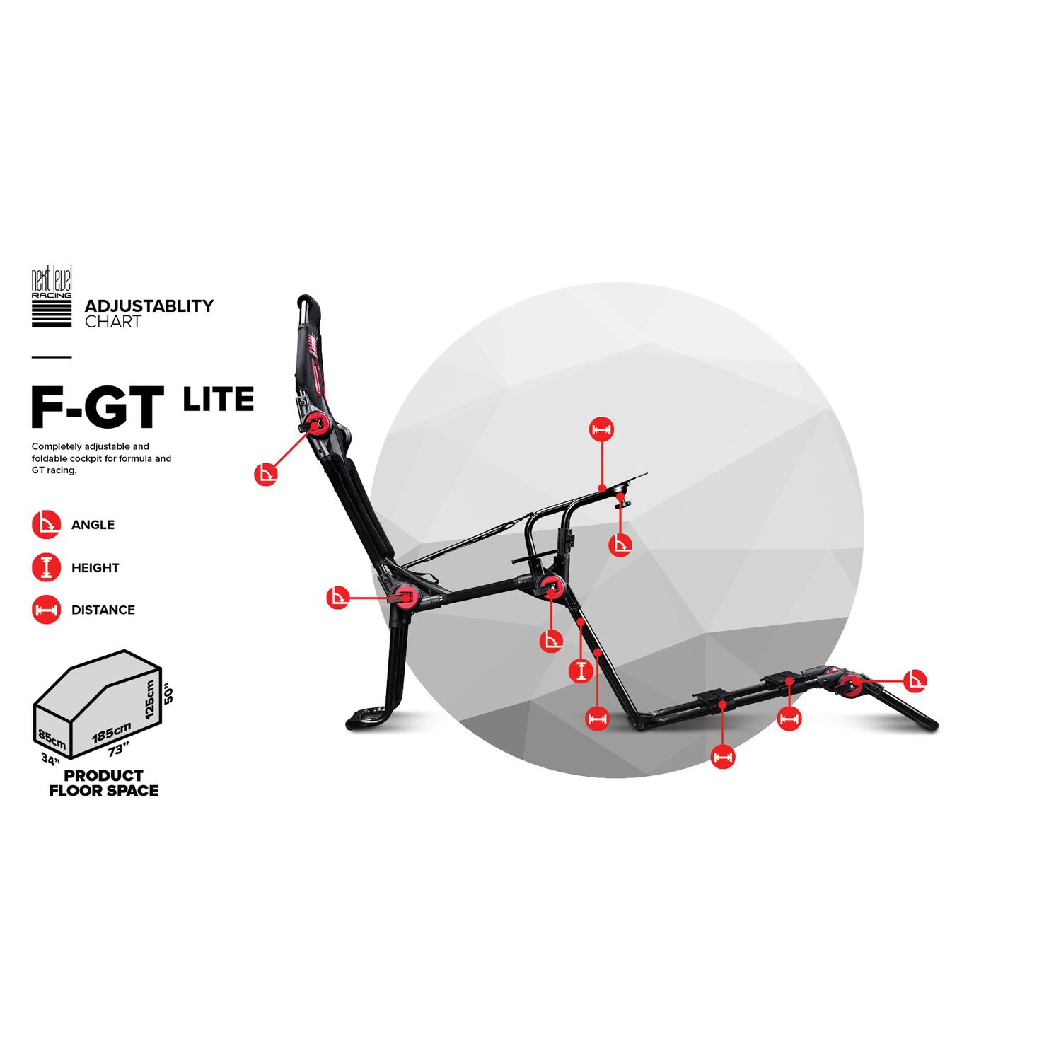 F-gt Litefoldable Simulator Cockpit image number 10.0