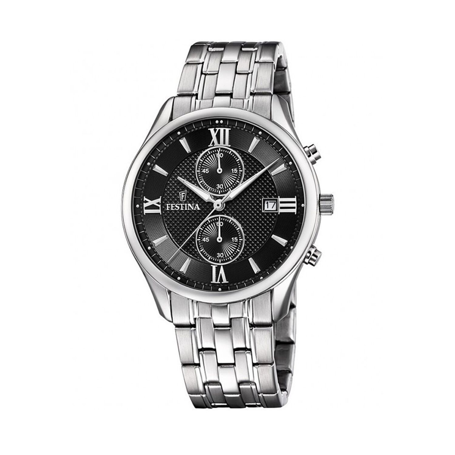 Reloj F6854/8 Festina Plateado Hombre Retro image number 0.0