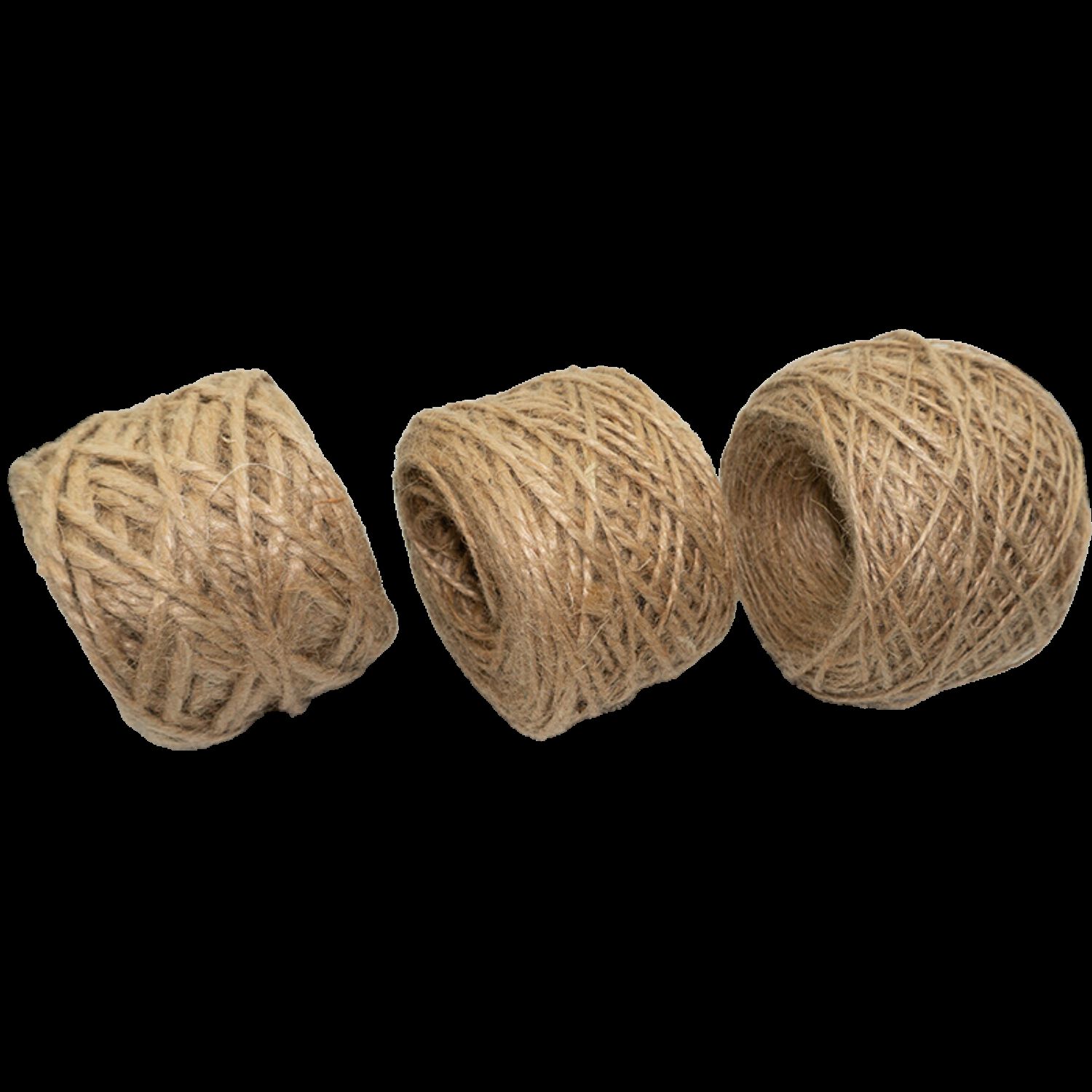 Cordel Yute Natural 1, 2 O 3 Mm (tipo Ca&ntilde;amo) Biodegradable image number 1.0