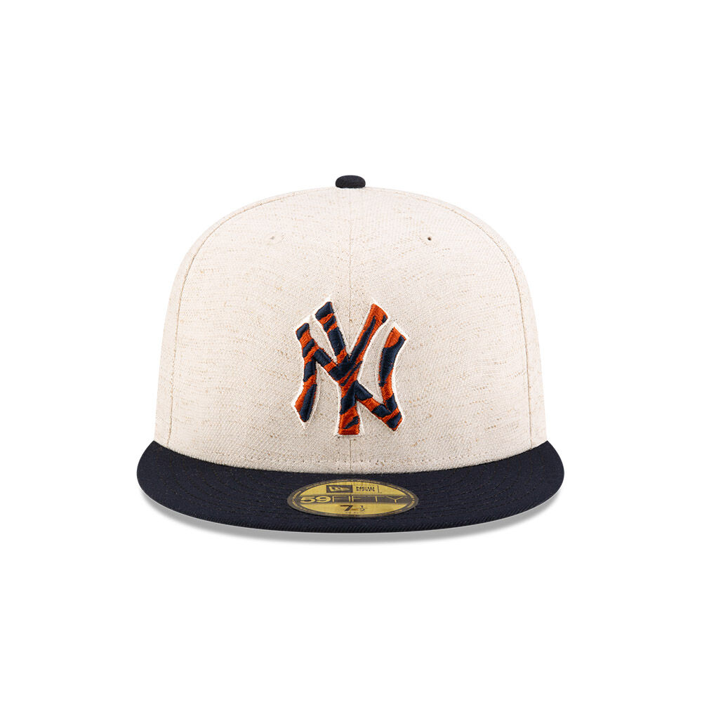 Gorra 59fifty New York Yankees Hemp Natural Blanco image number 2.0