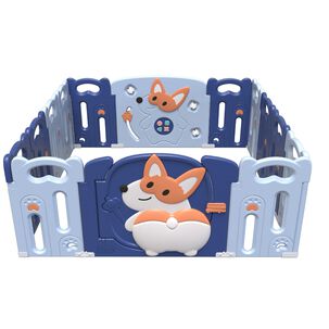 Corral Did&aacute;ctico De Juegos Corgi Blue