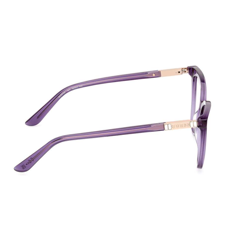 Lentes Ópticos Morado Guess image number 6.0