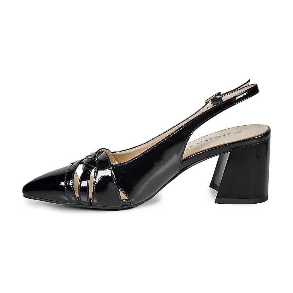 Zapato Cuero Babette Negro image number 3.0