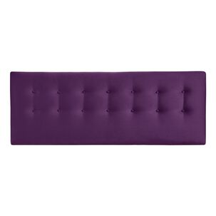 Respaldo Botone Felpa King | Incluye Soporte