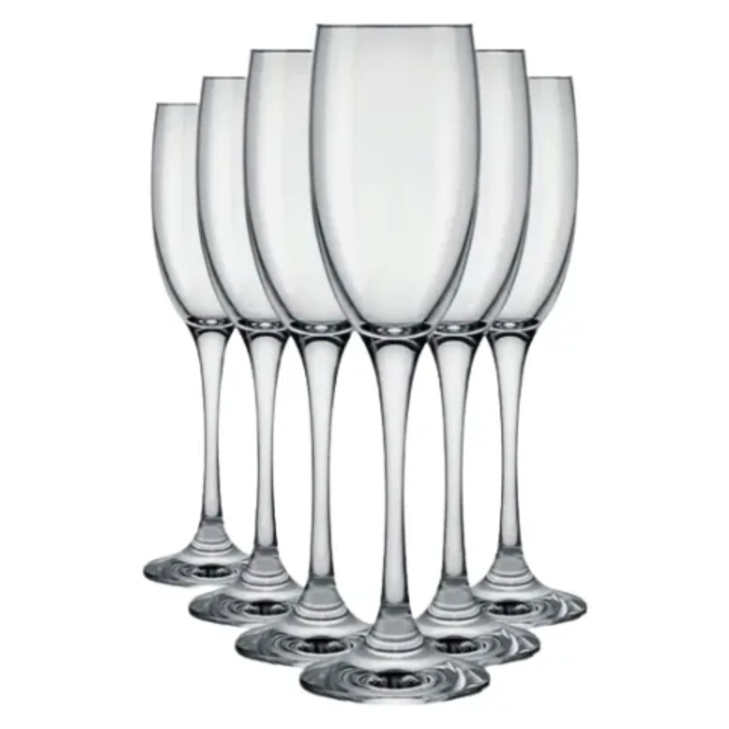 Set 6 Copas Champa&ntilde;a Espumante Barone 190ml Nadir Transparente image number 1.0