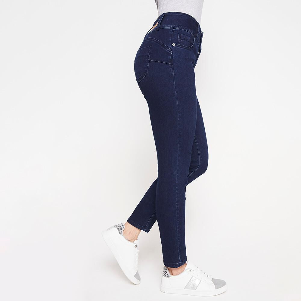 Jeans Tiro Alto Regular Mujer Geeps image number 5.0