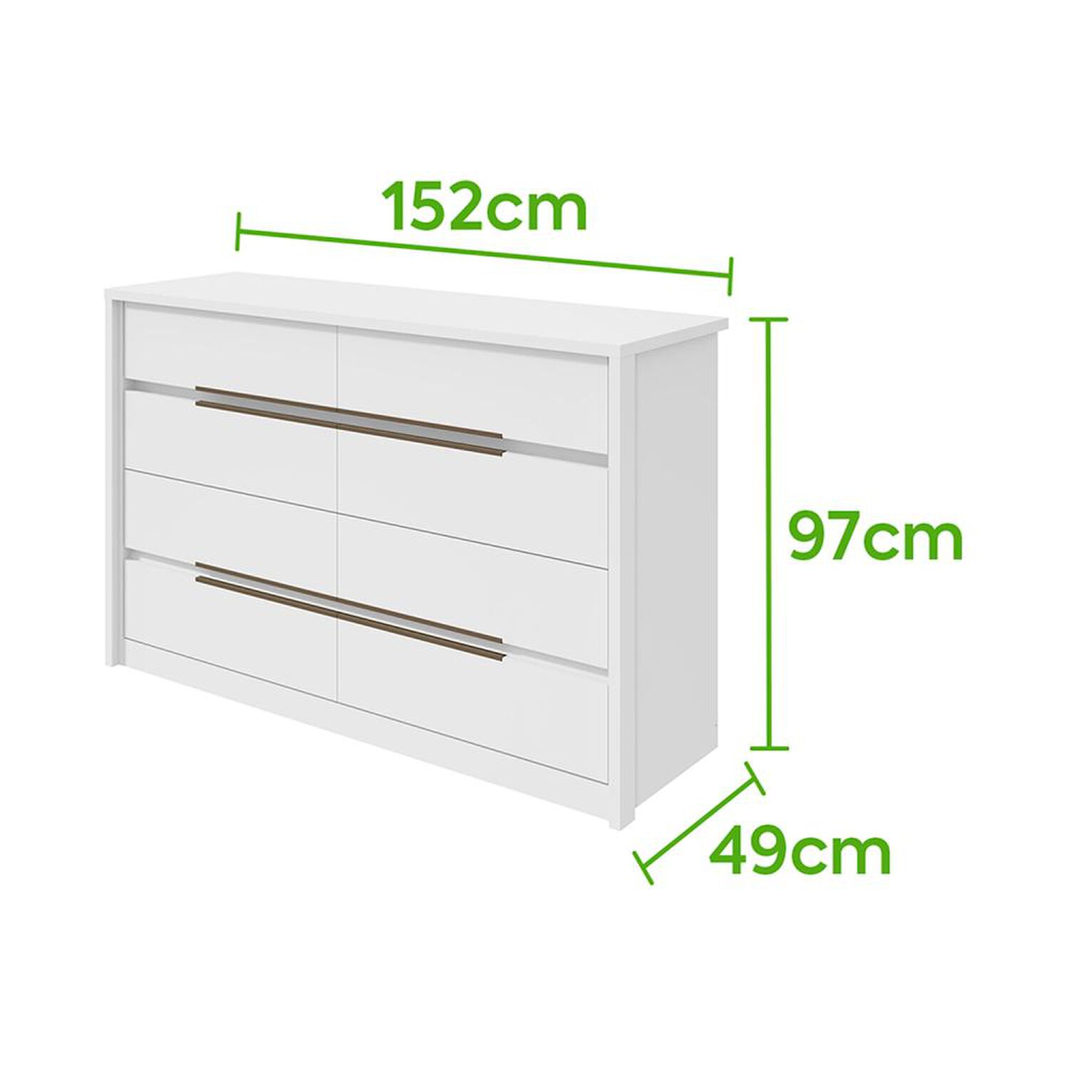 Comoda Di Poretti Design Comoda Urban / 8 Cajones image number 2.0