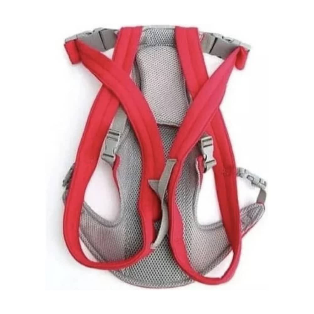 Mochila Portabeb&eacute;s Acolchado Canguro Ajustable. Rojo image number 3.0