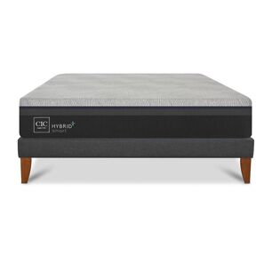 Cama Europea Cic Ce Box Hybrid Infinity / King / Base Normal