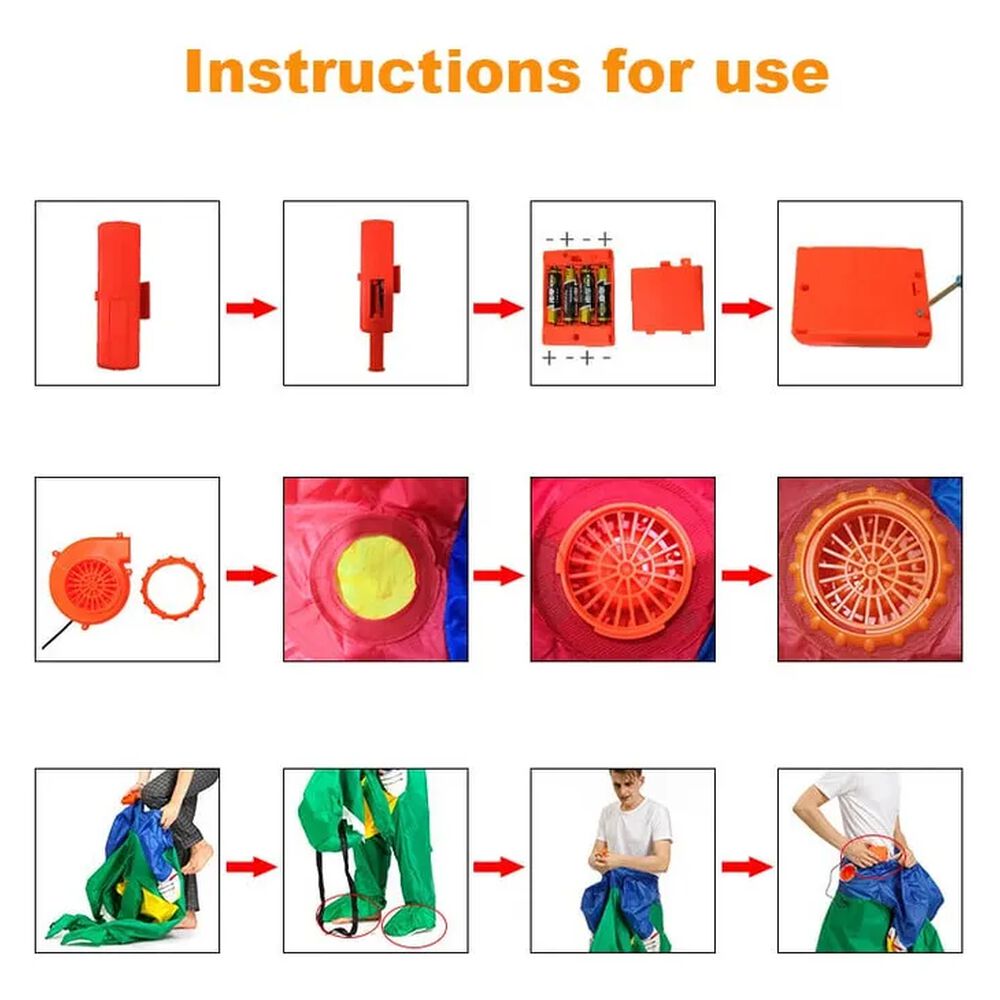 Disfraz Inflable Astronauta Adulto image number 5.0