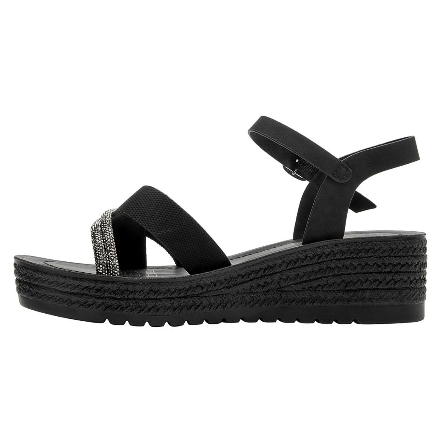 Sandalia Mujer Bruno Rossi Brm0491 Negro image number 3.0