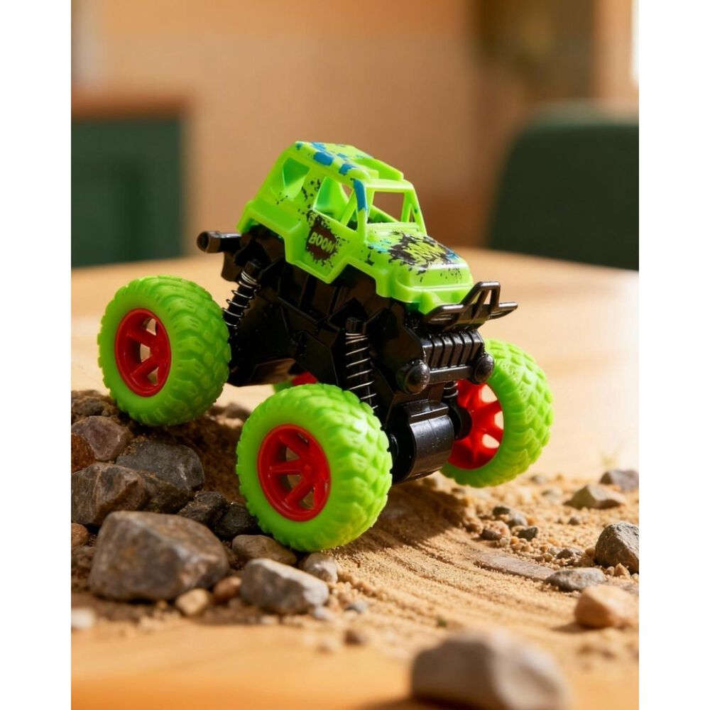 Juguete Auto A Fricci&oacute;n Monster Zap Para Ni&ntilde;os image number 4.0