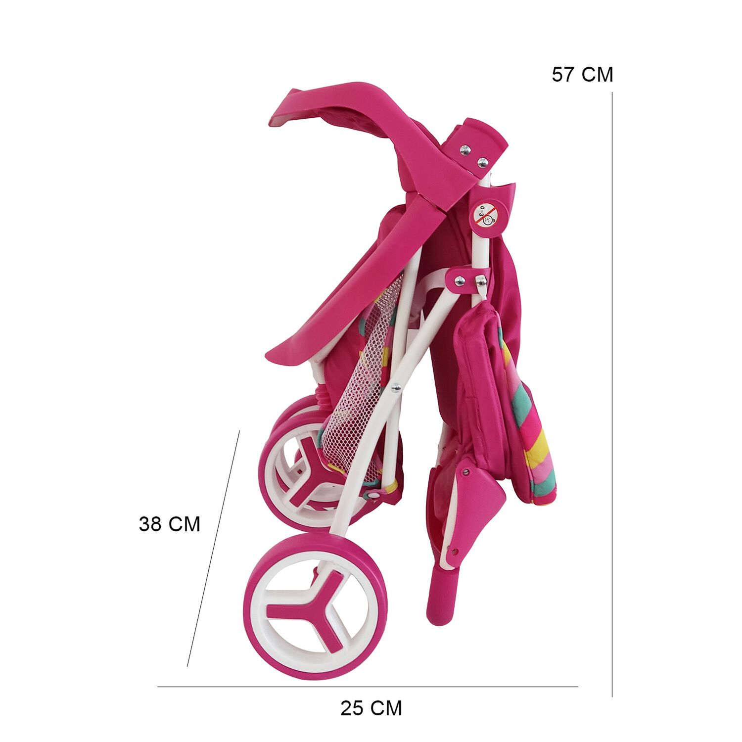 Coche De Juguete Para Mu&ntilde;eca Jogger Unicornio Bebesit image number 6.0