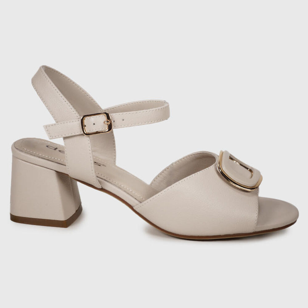 Sandalia Cuero Vaniria Beige image number 3.0