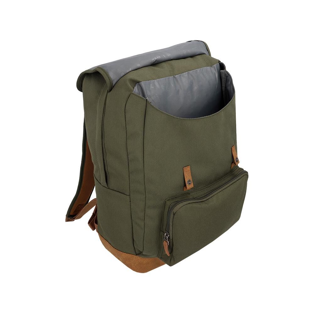 Mochila Notebook Xtrem Straps 2.0 6xt Verde Oliva 16" image number 2.0