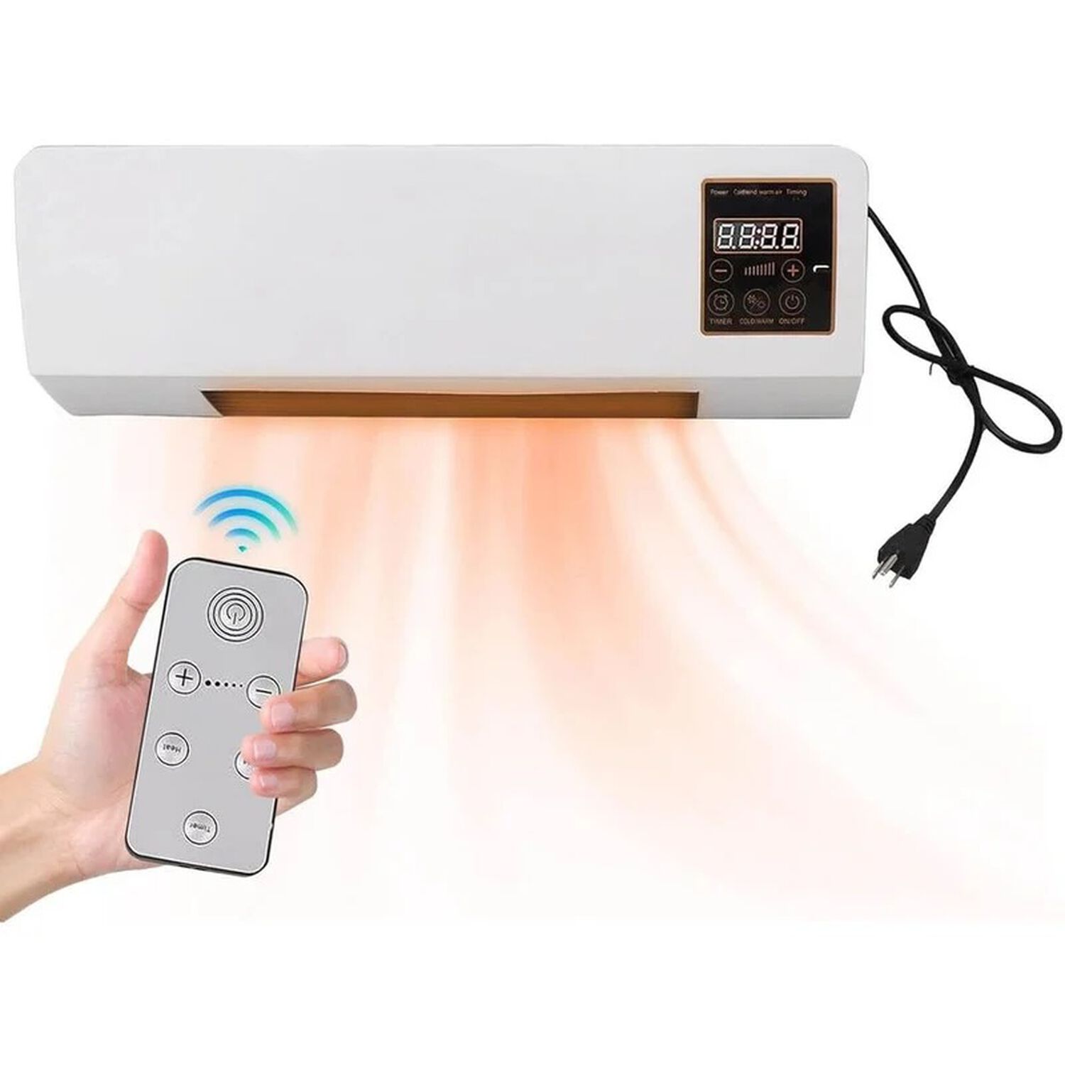 Aire Acondicionado Port&aacute;til Split Fr&iacute;o Calor 2 En 1 1800w Con Control Remoto image number 0.0