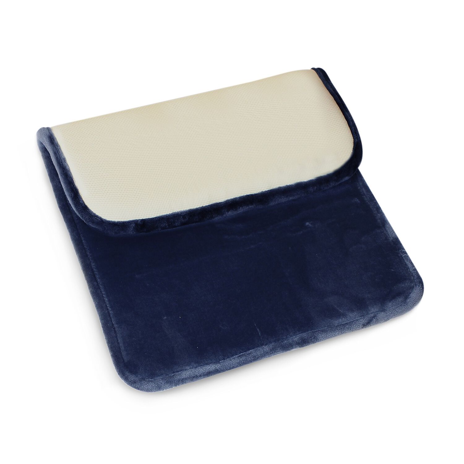 Pack 2 Alfombras De Ba&ntilde;o Nautica Home 40x60cm Flannel Antideslizante Azul image number 3.0
